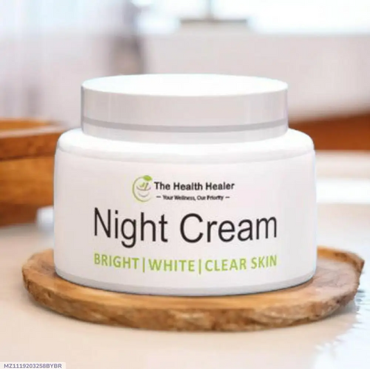 Beauty Bar Whitening and Brightening Night Cream - Advanced Glow & Skin Repair Cream