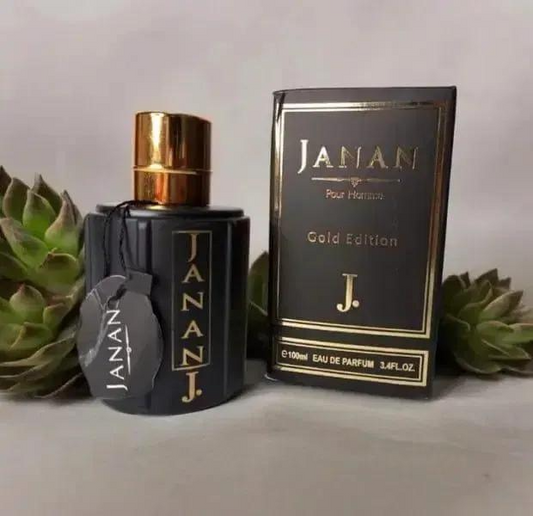 Janan Gold Edition Perfume for Men 100ml - Premium Long-Lasting Citrus & Woody Eau de Parfum