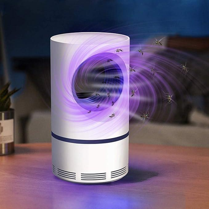 Electronic Mosquito Killer Lamp with UV Light | USB Powered Bug Zapper & Suction Fan