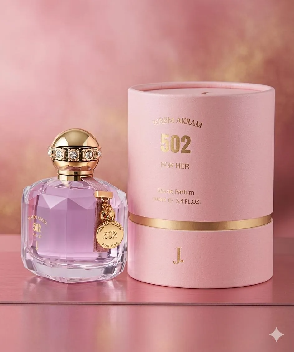 Lultholene Premium Floral Perfume for Women - 100ml Long-Lasting Refreshing Eau de Parfum (Pink)