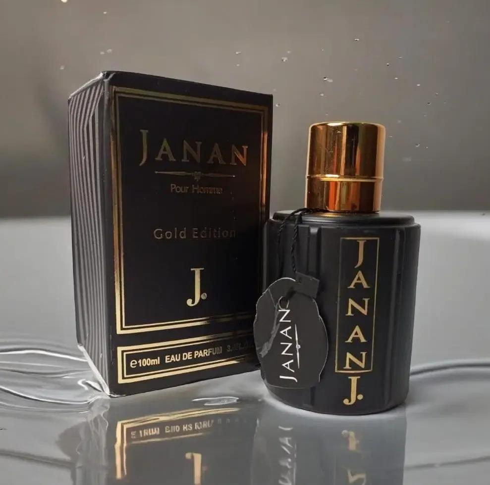 Janan Gold Edition Perfume for Men 100ml - Premium Long-Lasting Citrus & Woody Eau de Parfum