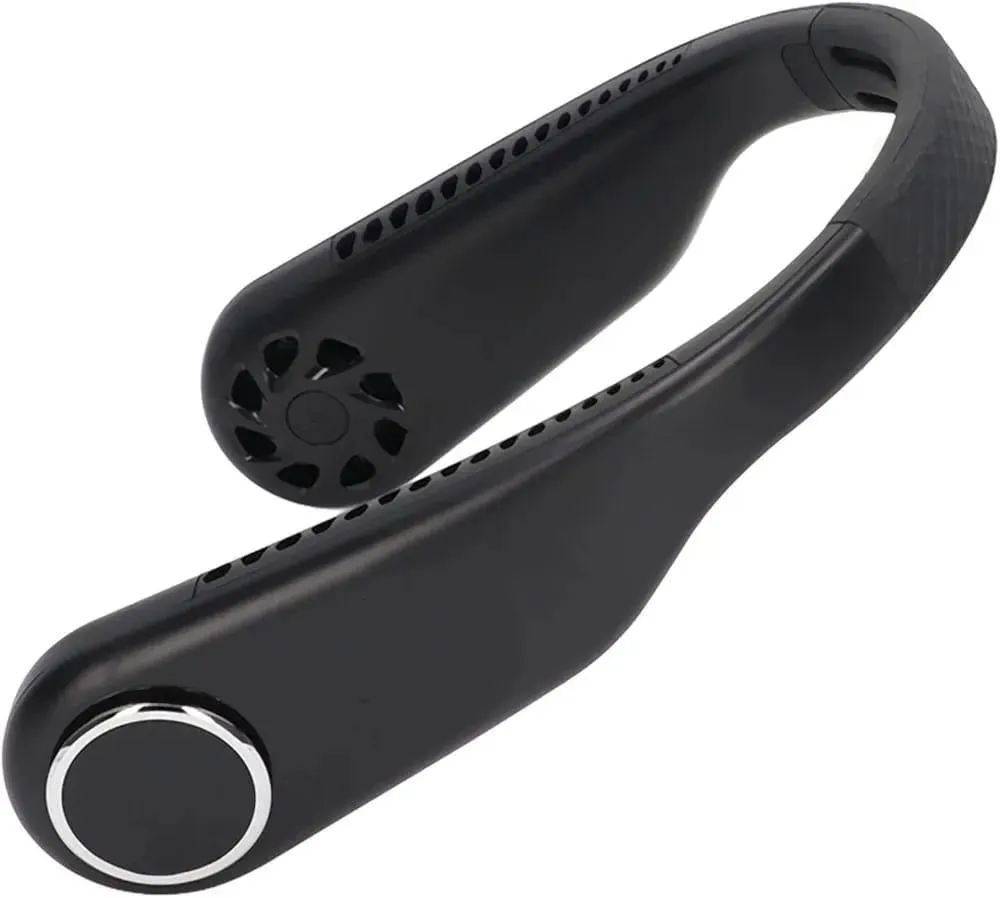 Portable U-Shaped Neck Fan | Hands-Free Rechargeable Bladeless Cooling Fan