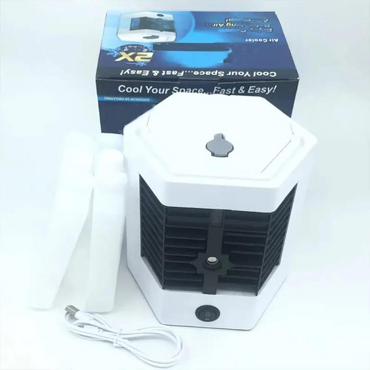 Portable Mini Air Conditioner Fan - Compact Cooling Cooler for Home & Office