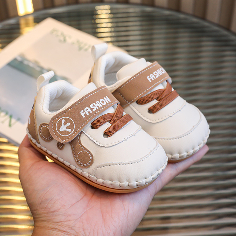 Unisex Toddler First Walkers - Premium Soft Sole Baby Shoes with Adjustable Velcro Straps
