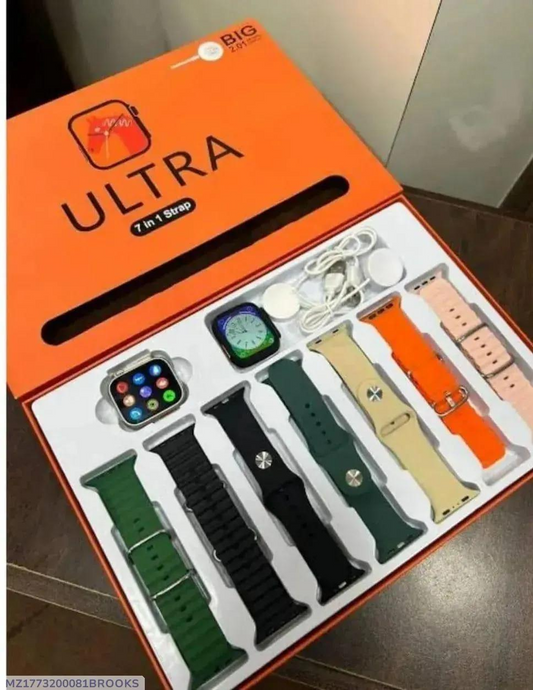 Option 1 (Highly Recommended for SEO): Ultra 7-in-1 Smart Watch Set with Multicolor Straps - Bluetooth Fitness Tracker & Smart Notification Watch