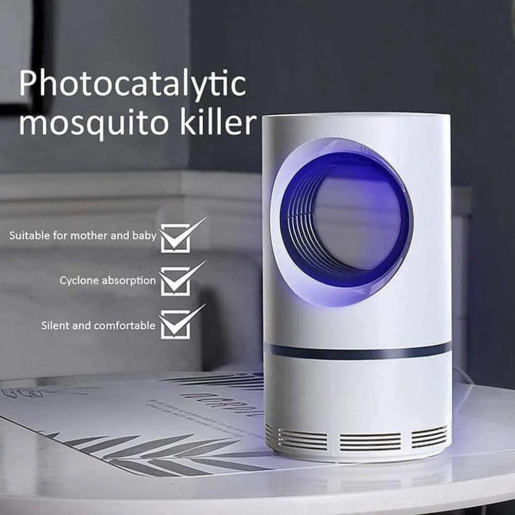 Electronic Mosquito Killer Lamp with UV Light | USB Powered Bug Zapper & Suction Fan