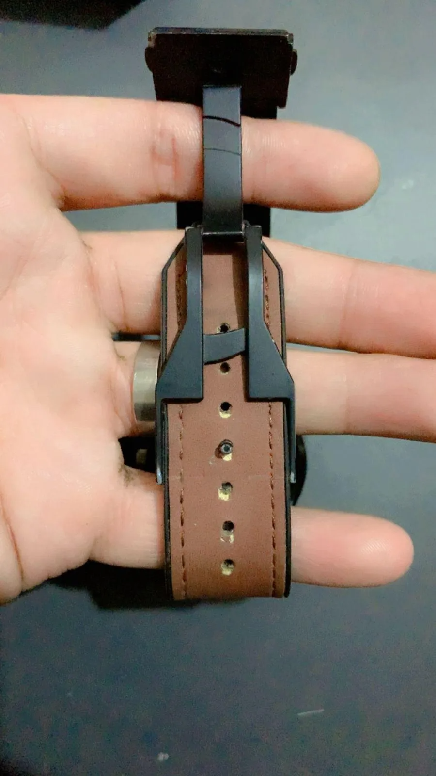 Premium Men's Chronograph Watch | Brown Leather Strap & Stainless Steel