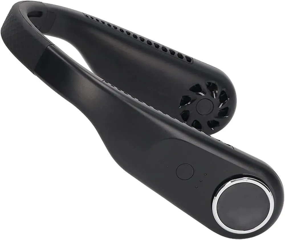 Portable U-Shaped Neck Fan | Hands-Free Rechargeable Bladeless Cooling Fan