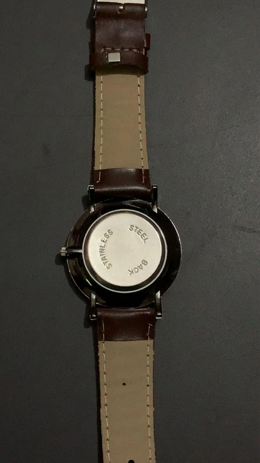 Premium Men's Chronograph Watch | Brown Leather Strap & Stainless Steel