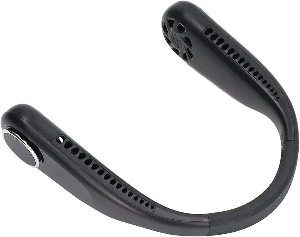 Portable U-Shaped Neck Fan | Hands-Free Rechargeable Bladeless Cooling Fan